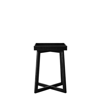 Serenity Black Bedside Table