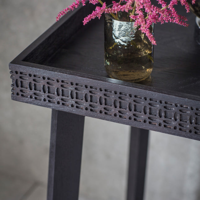 Serenity Black Bedside Table