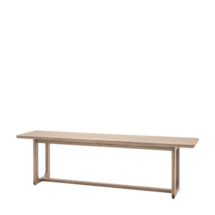 Langley Smoked Dining Bench