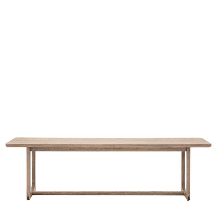 Langley Smoked Dining Bench