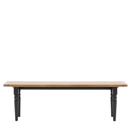 Huntington Navy Dining Bench