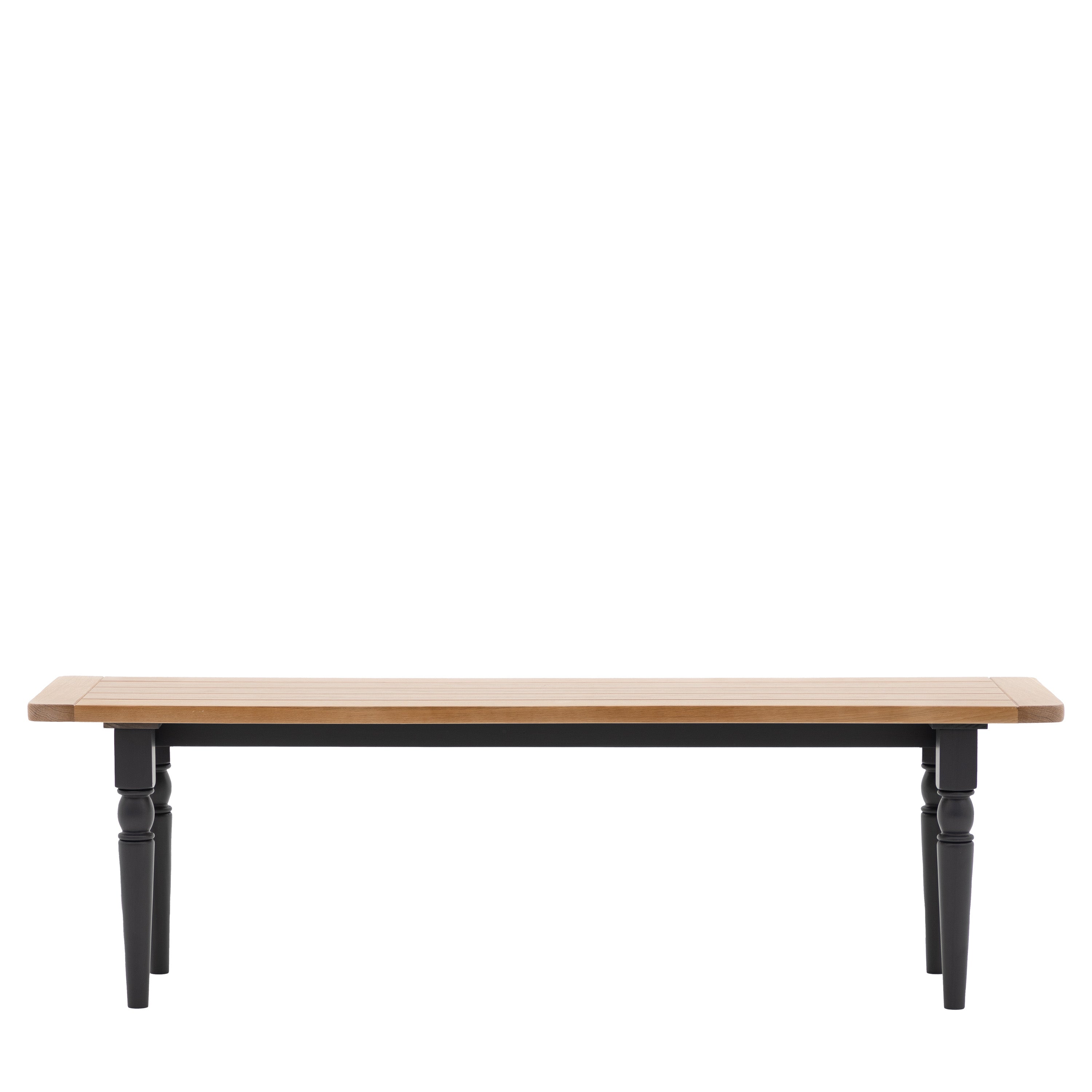 Huntington Navy Dining Bench
