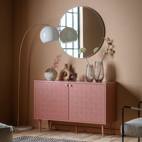 Thornfield Pink 2 Door Cabinet