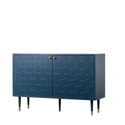 Thornfield Blue 2 Door Cabinet