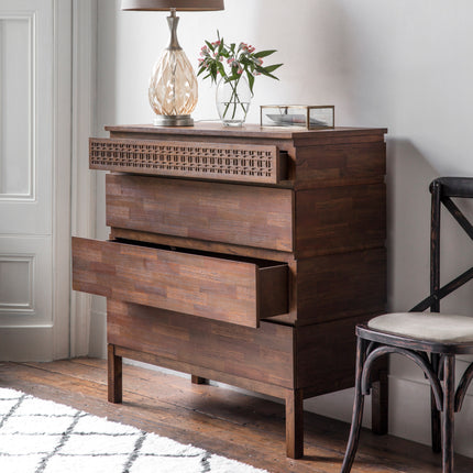 Serenity Brown 4 Drawer Chest