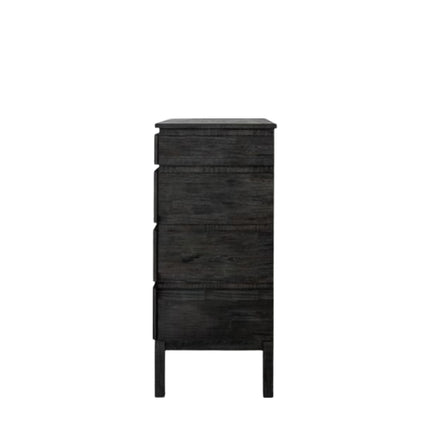 Serenity Black 4 Drawer Chest