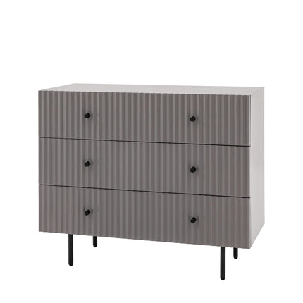 Kensley Grey 3 Drawer Chest