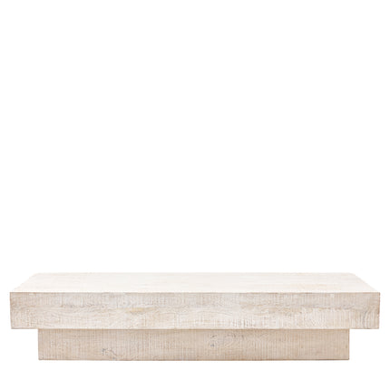 Dakota Whitewash Coffee Table