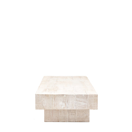 Dakota Whitewash Coffee Table