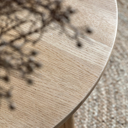 Langley Round Natural Coffee Table