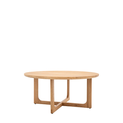 Langley Round Natural Coffee Table