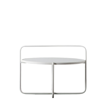 Roswell White Coffee Table