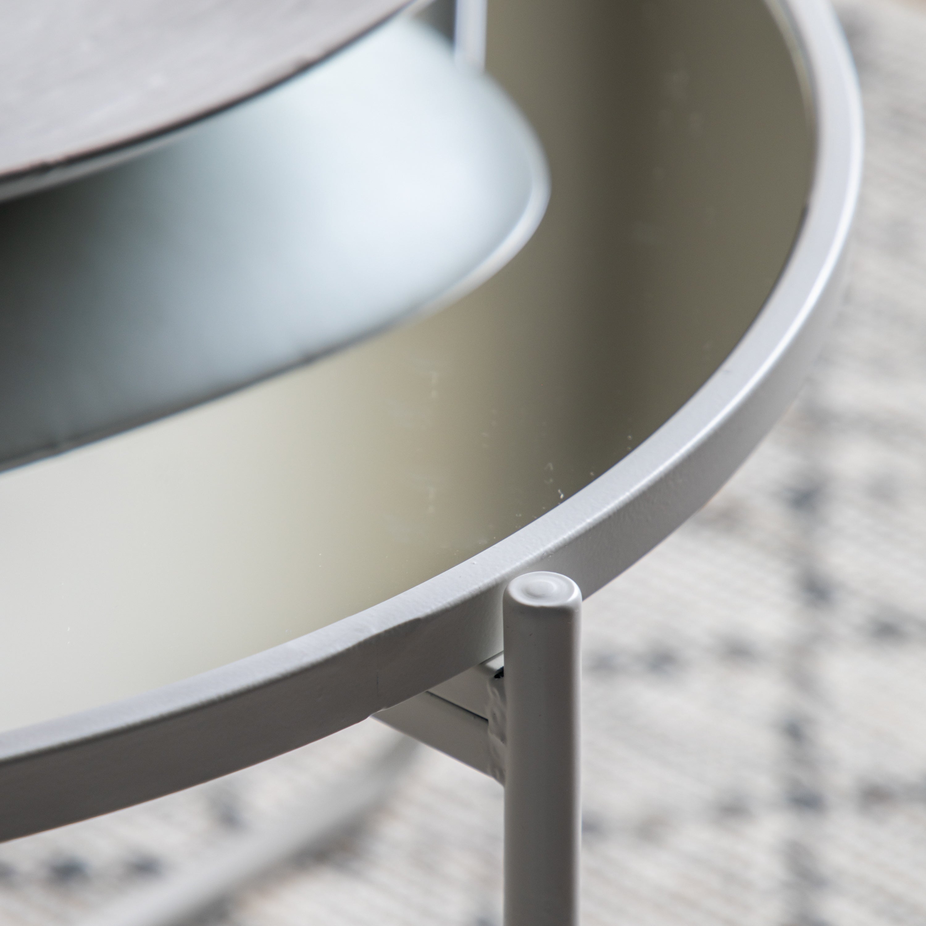 Roswell White Coffee Table