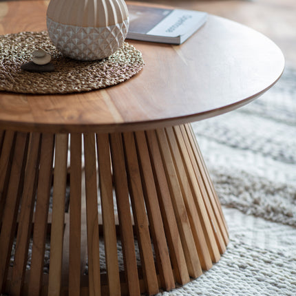 Cedar Slatted Coffee Table