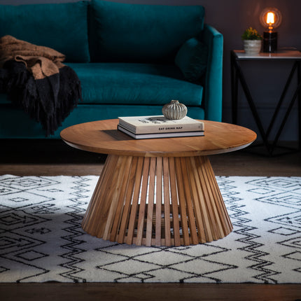 Cedar Slatted Coffee Table