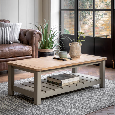 Huntington Light Grey Coffee Table