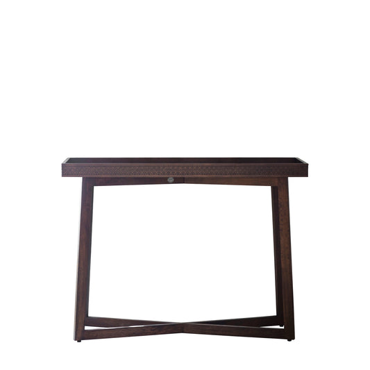 Serenity Brown Console Table FW Homestores