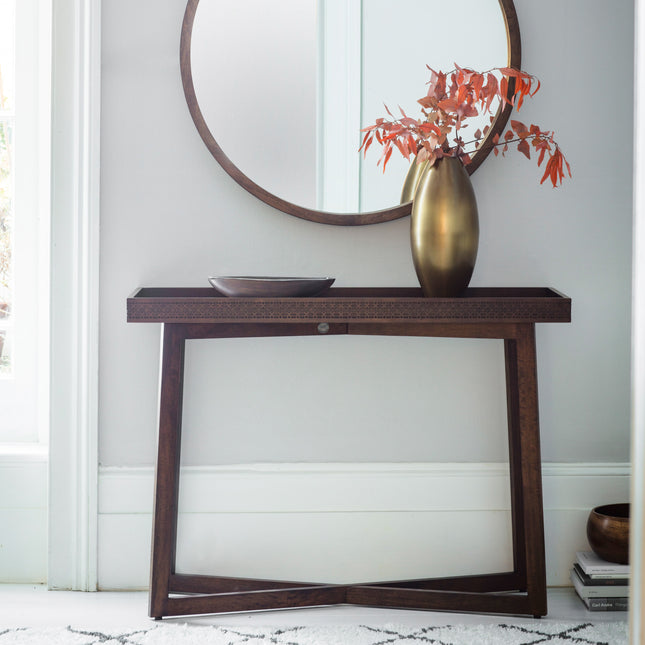 Serenity Brown Console Table