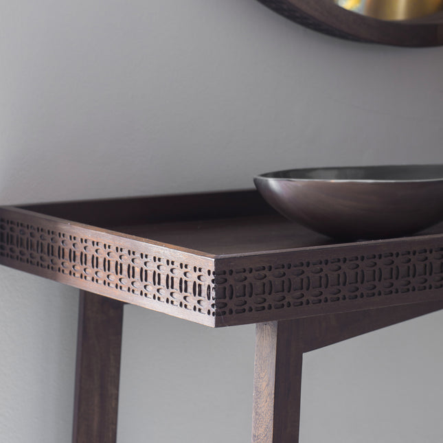 Serenity Brown Console Table