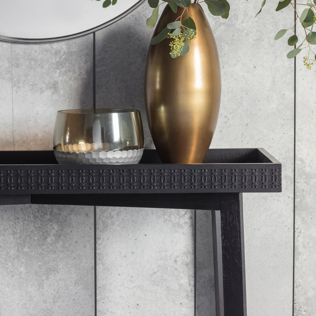 Serenity Black Console Table