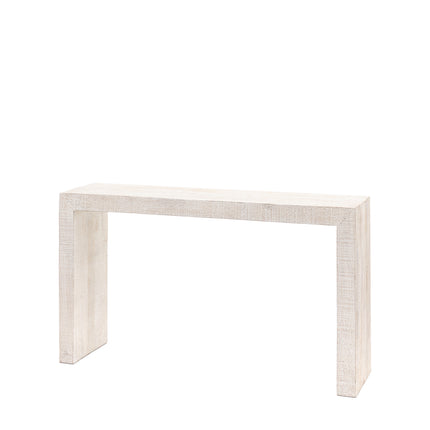 Dakota Whitewash Console Table