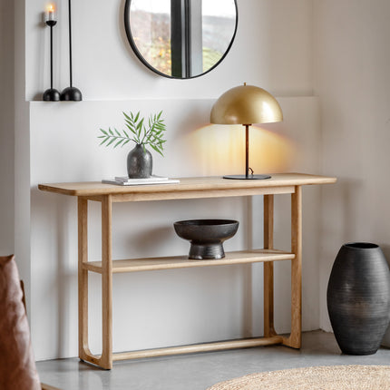 Langley Natural Console Table