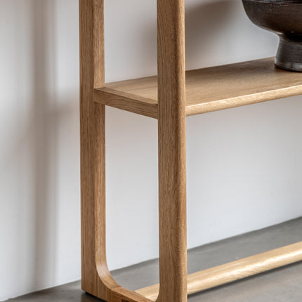 Langley Natural Console Table