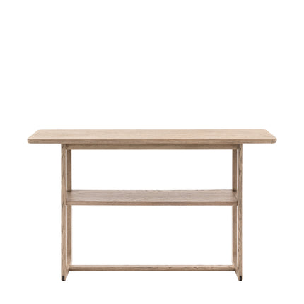 Langley Smoked Console Table