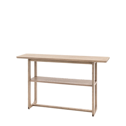 Langley Smoked Console Table