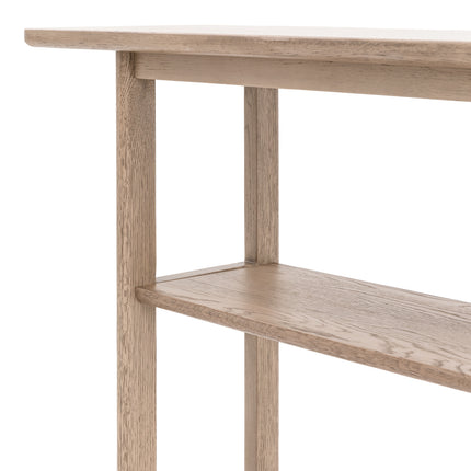 Langley Smoked Console Table