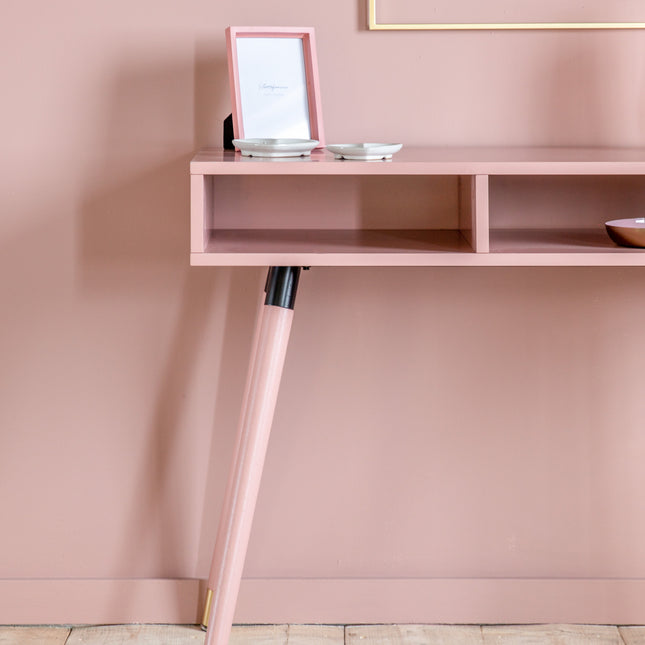 Thornfield Pink Console Table