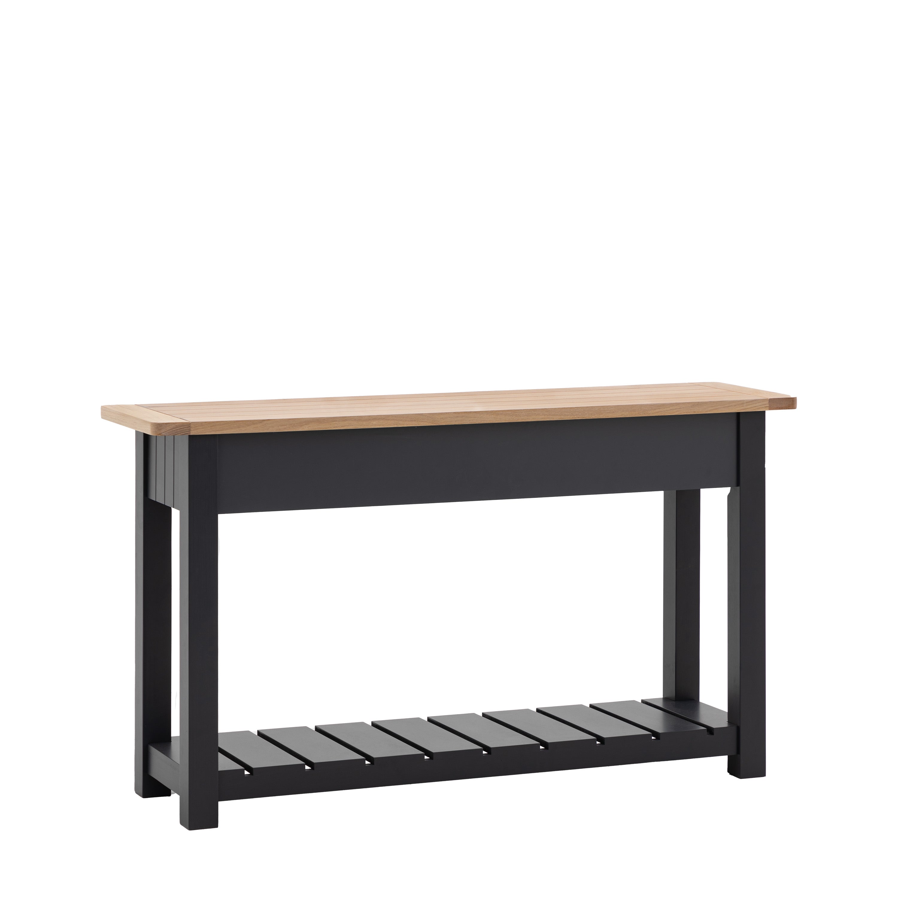 Huntington 2 Drawer Navy Console Table