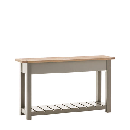 Huntington 2 Drawer Light Grey Console Table