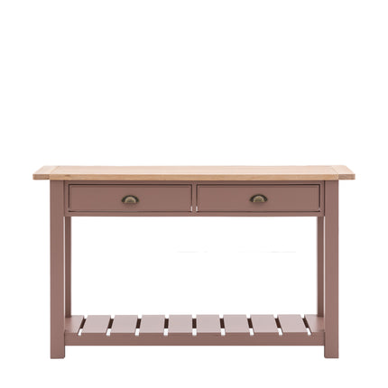 Huntington 2 Drawer Clay Console Table