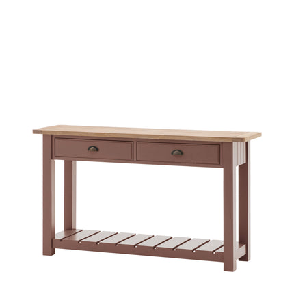 Huntington 2 Drawer Clay Console Table