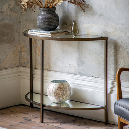 Everest Bronze Console Table