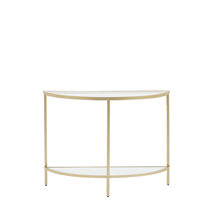 Everest Champagne Console Table