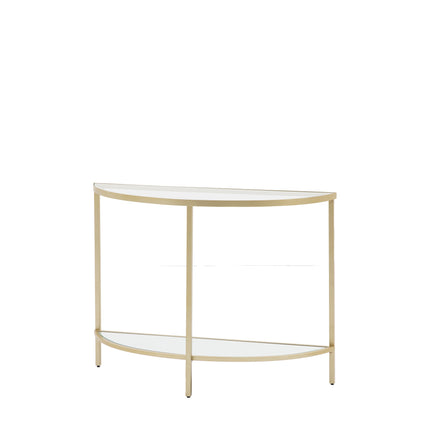 Everest Champagne Console Table