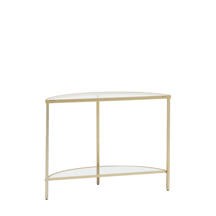 Everest Champagne Console Table