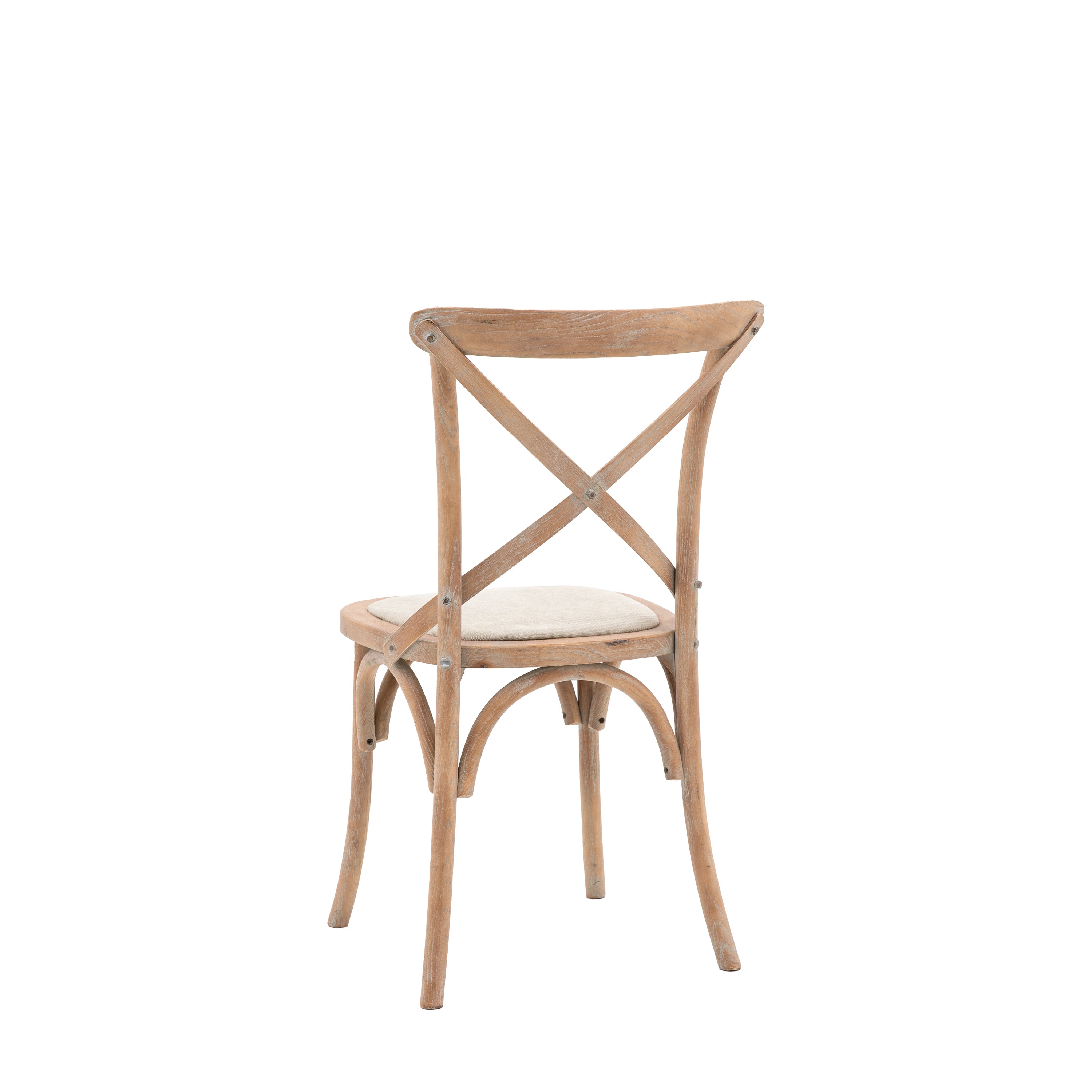 Terraza Natural Linen Dining Chair Set Of 2