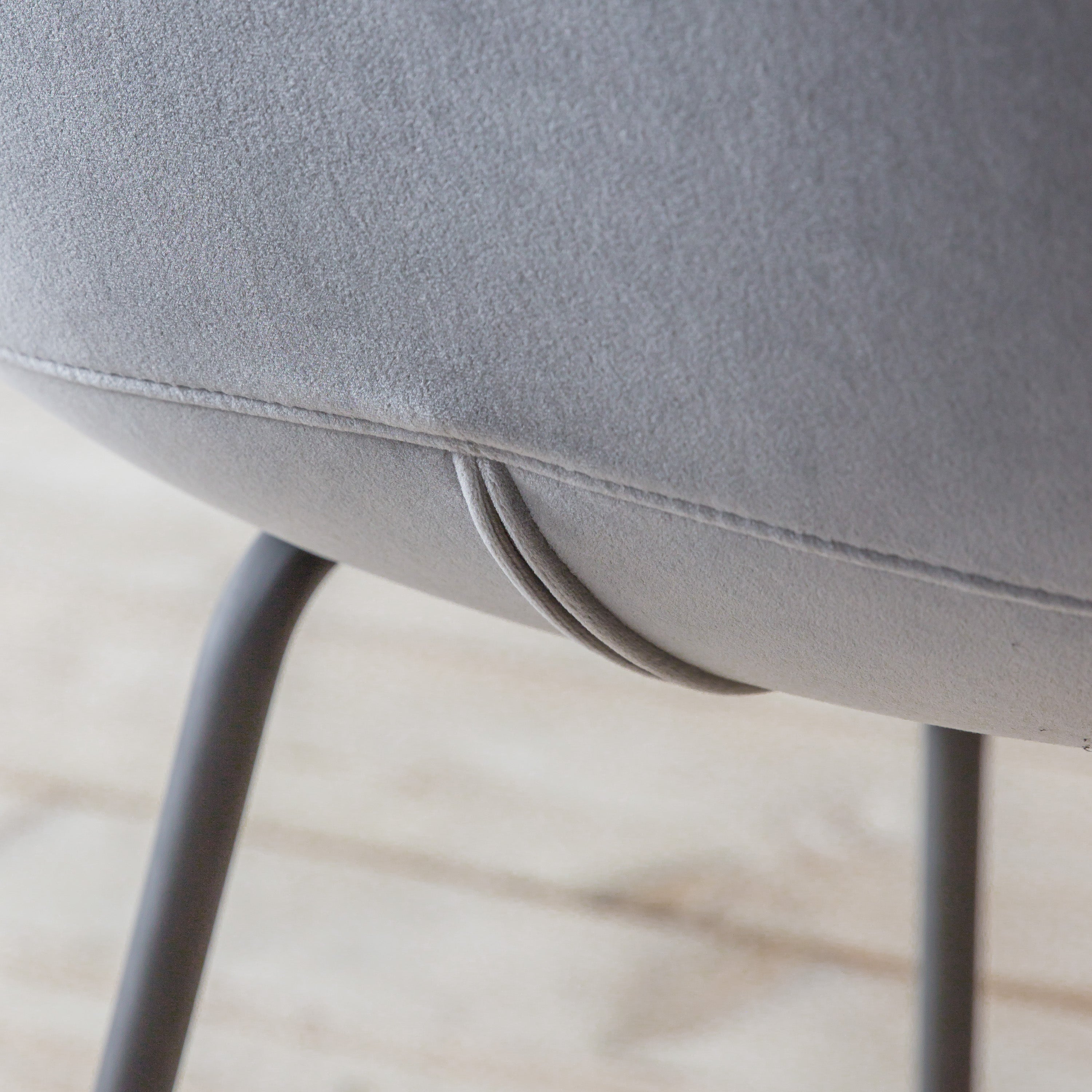 Finnegan Light Grey Dining Chair Set Of 2
