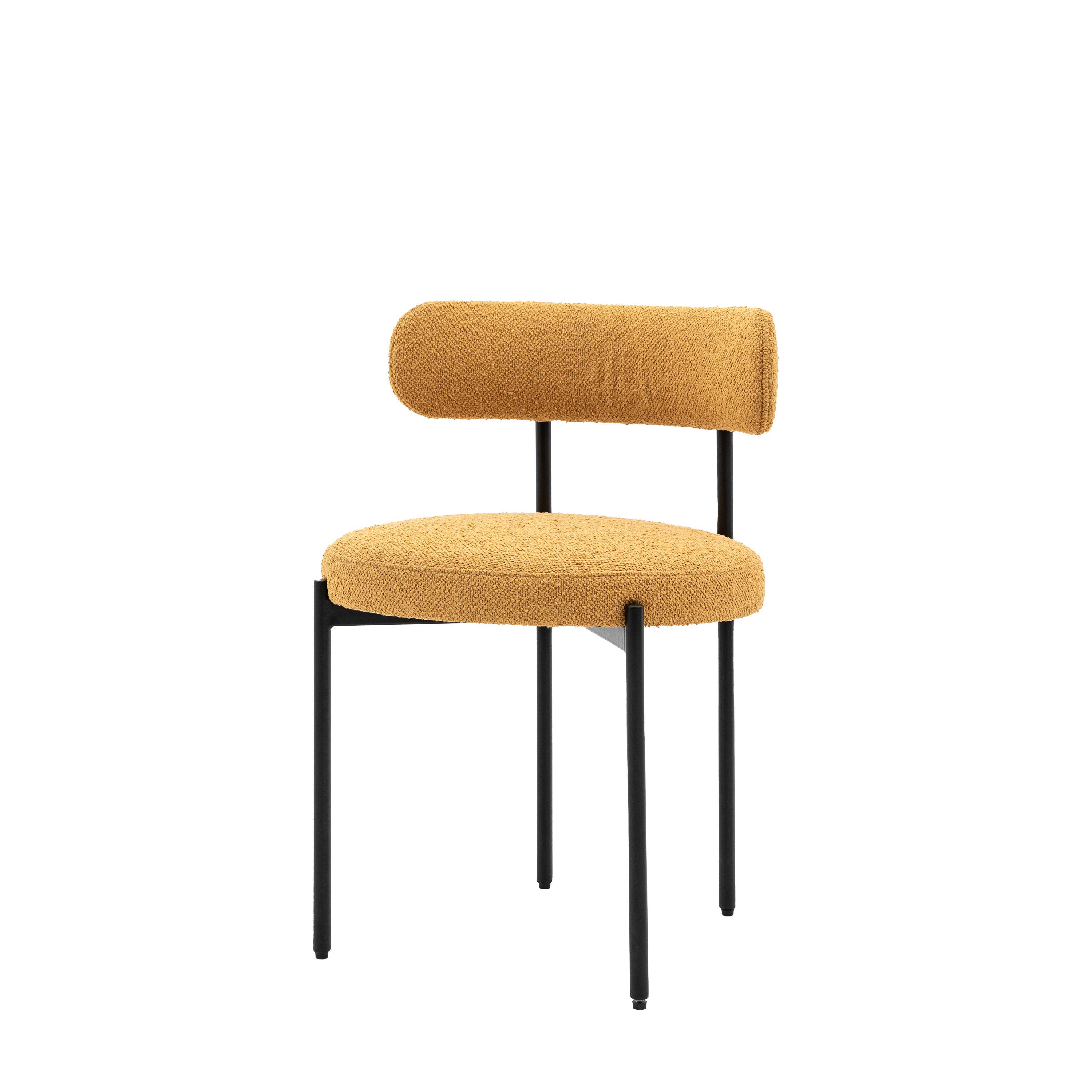 Aveley Ochre Dining Chair Set Of 2
