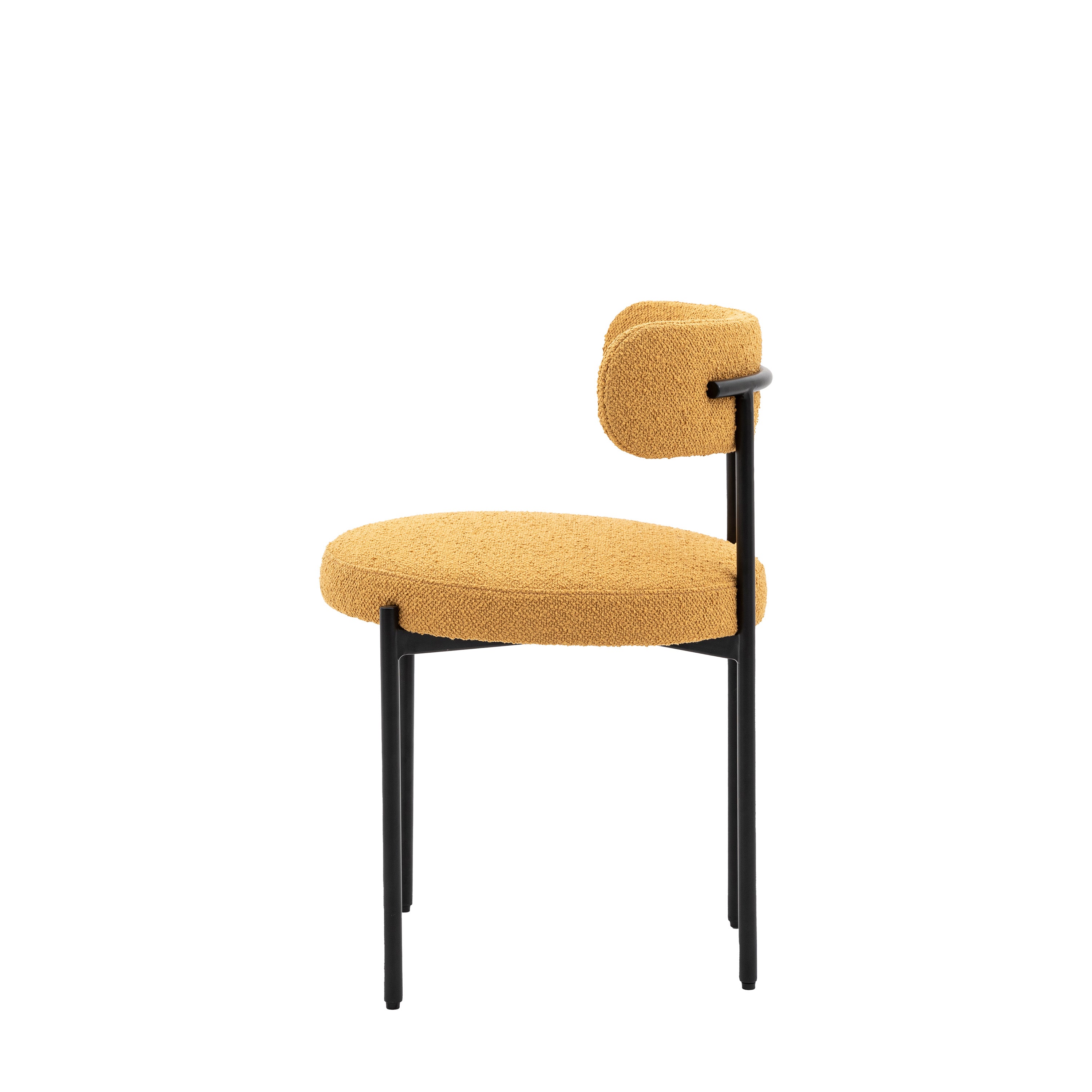 Aveley Ochre Dining Chair Set Of 2