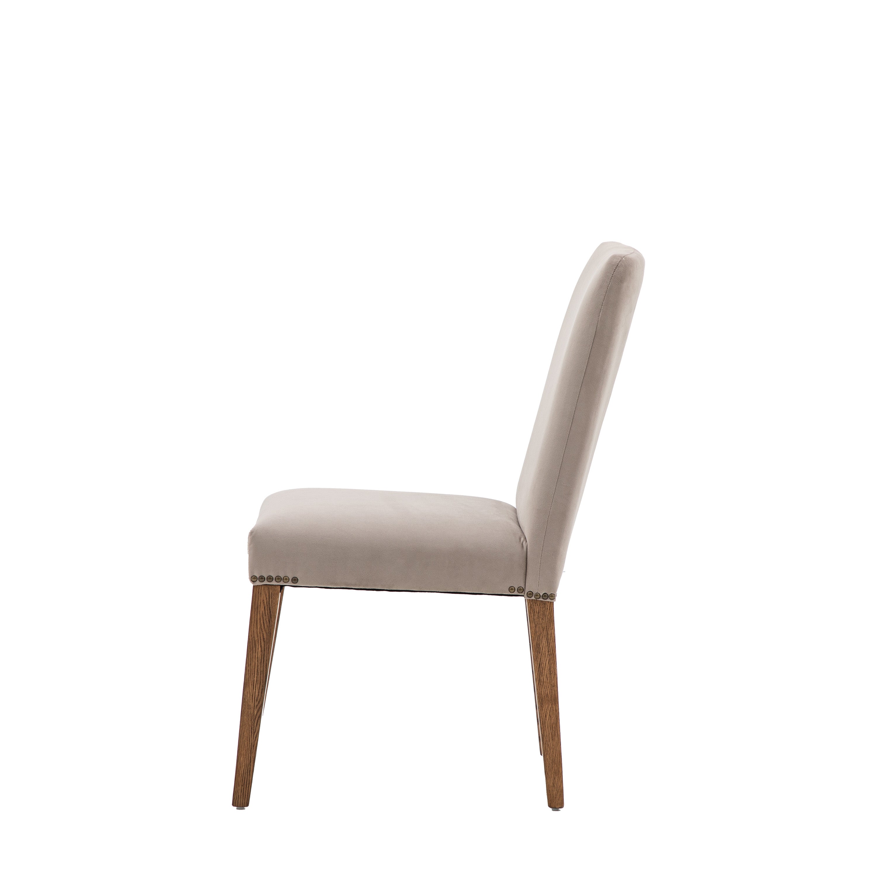 Somerville Dove Velvet Dining Chair Set Of 2