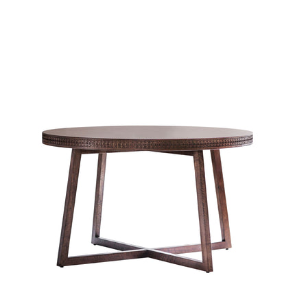 Serenity Brown Round Dining Table