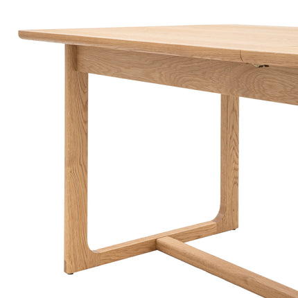 Langley Natural Fixed Top Dining Table