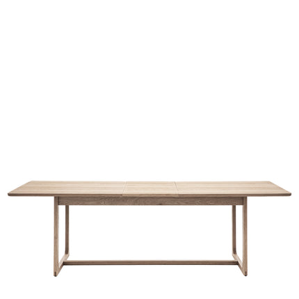 Langley Smoked Fixed Top Dining Table