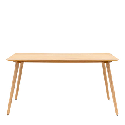 Hartwell Natural Fixed Top Dining Table