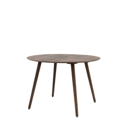 Hartwell Smoked Round Dining Table