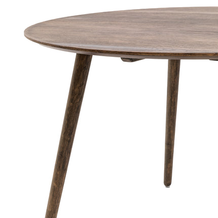 Hartwell Smoked Round Dining Table